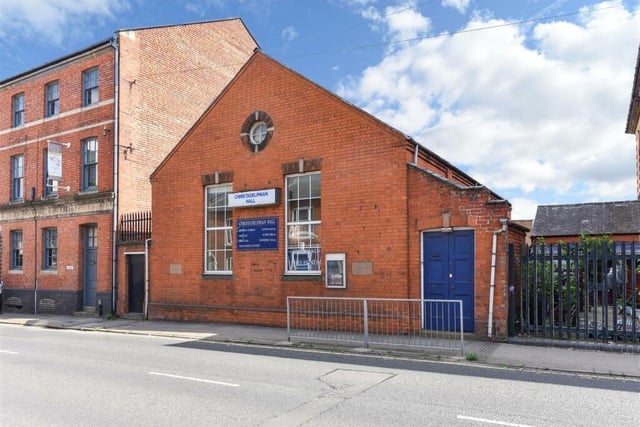The former Christadelphian Hall in St Michael’s Road has been set at a guide price of between £150,000 to £185,000 and will up on an online auction on September 6 at 11am.