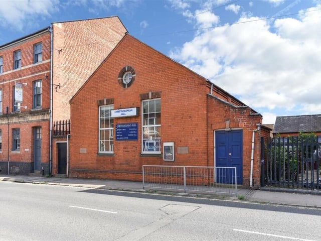 The former Christadelphian Hall in St Michael’s Road has been set at a guide price of between £150,000 to £185,000 and will up on an online auction on September 6 at 11am.