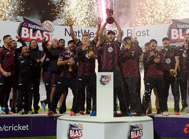 Josh Cobb was man-of-the-match as Steelbacks beat Durham to win the 2016 T20 Blast