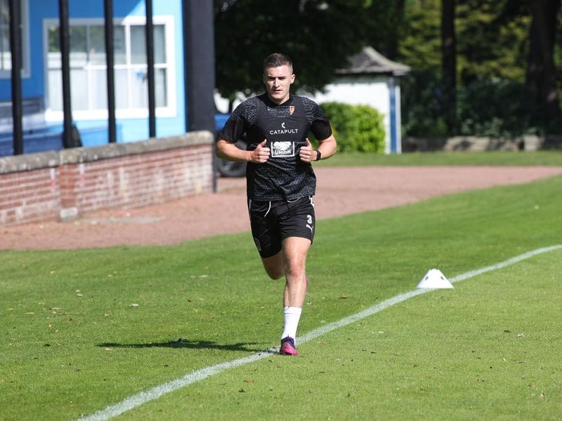 It was great to see Aaron McGowan back on the grass