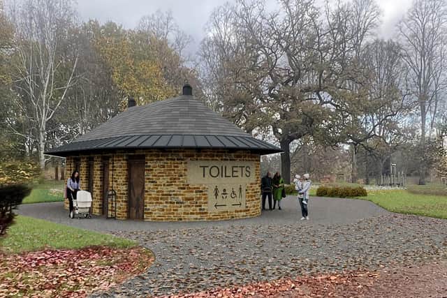 Plans have been submitted for a new, accessible toilet block in Abington Park.