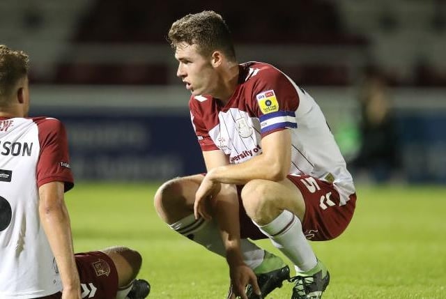 Captaining his hometown team was a very proud moment for Dyche, whose dad Sean also wore the Town armband. He is so mature in all that he does it is easy to forget he is just 19. Dyche produced a near flawless performance, and his partnership with Tomlinson was impressive ... 8 CHRON STAR MAN