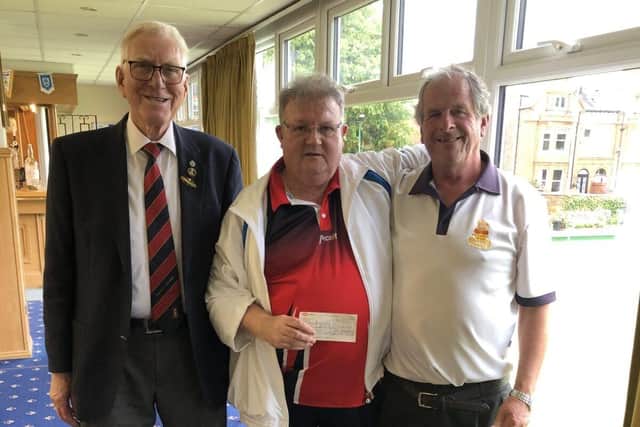 NRPBA President Bill Tapp, John Greaves and Clive Appleton