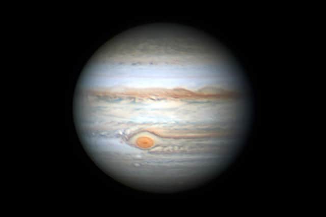 Jamie's amazing photo of Jupiter taken on Sunday