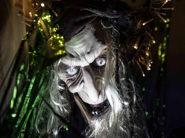 The owner of this Northampton house has gone above and beyond at Halloween for more than two decades. 2023 was no different.