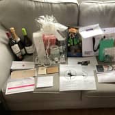 A few of the 70 prizes to be won
