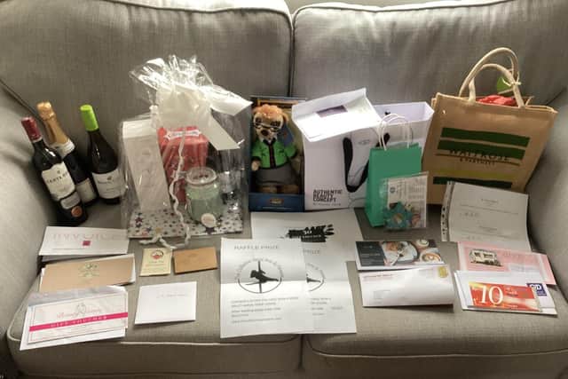 A few of the 70 prizes to be won