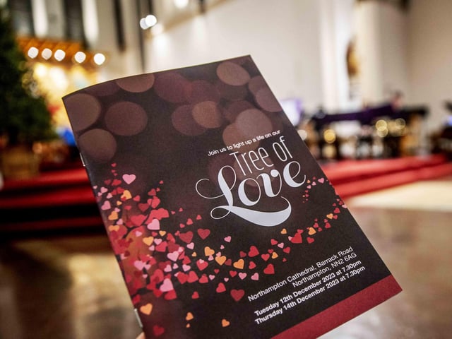 Cynthia Spencer Hospice hosts a Tree of Hope community event in Northampton on Tuesday December 12.