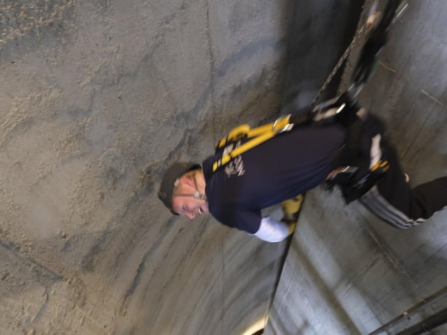 Fifteen people abseiled down the National Lift Tower in aid of the McCarthy-Dixon Foundation and raised over £7,000 on Saturday, June 25 2022.