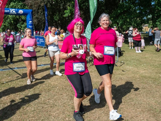 Runners taking part in the Race For Life at Abington Park in Northampton on Sunday, July, 12, 20026. Photo by David Jackson.