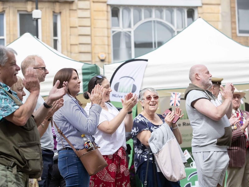 The Armed Forces Day celebrations in Northampton town centre held on Saturday (June 29) included entertainment and interviews with military personnel.