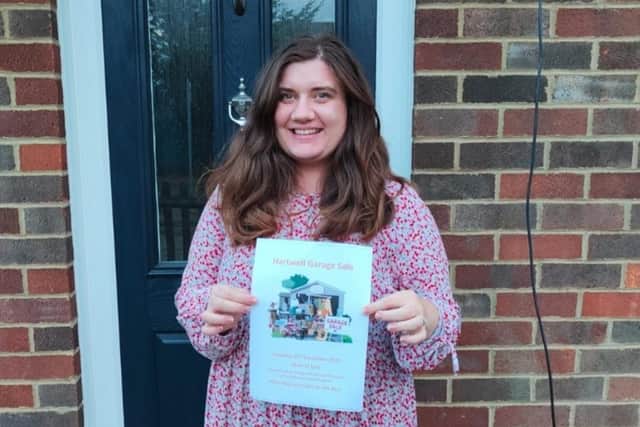 Organiser of garage sale, Amanda