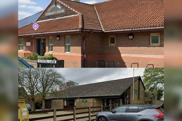 Police were called to Grange Park Community Centre and Milton Malsor Village Hall where hundreds of uninvited teenagers turned up to two separate Halloween parties on Friday and Saturday evening