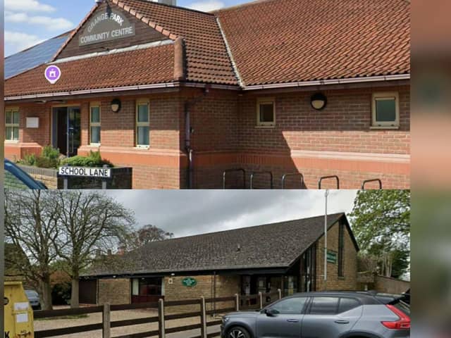 Police were called to Grange Park Community Centre and Milton Malsor Village Hall where hundreds of uninvited teenagers turned up to two separate Halloween parties on Friday and Saturday evening