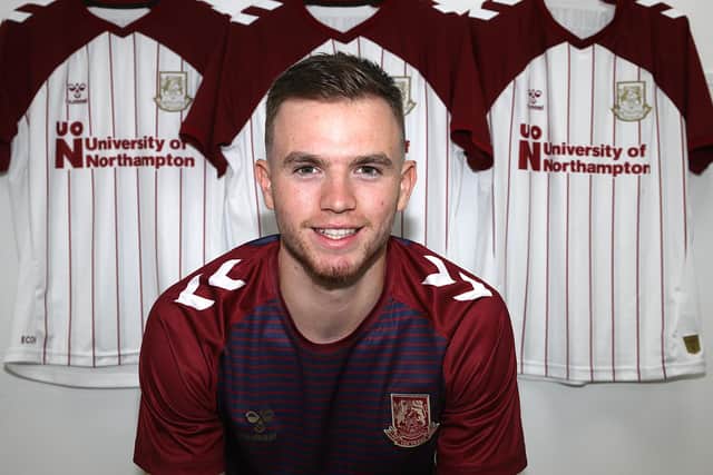 Marc Leonard is delighted to have signed on at the Cobblers for the 2022/23 season