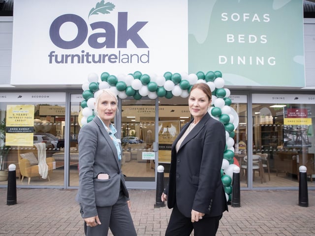 The national retailer opened its new showroom at Riverside Retail Park over the weekend (October 24)