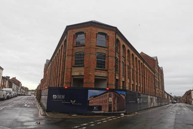 The GT Hawkins Factory has been converted into 89 apartment by the OEH Group