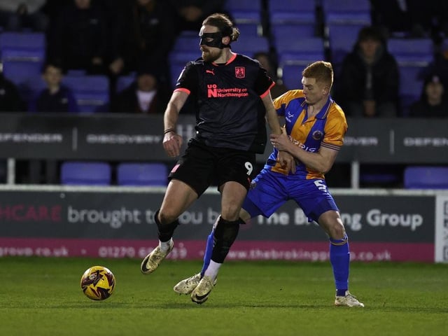 Generally had the beating of Shrewsbury's defence, highlighted by Chouchane's first half chance, but Town struggled to get the bodies around him to make the most of his excellent hold-up work... 7
