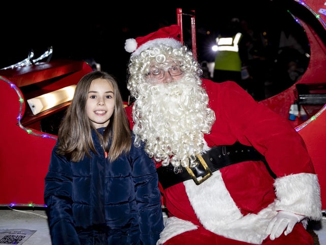 The Northampton Becket Rotary Club’s annual Santa’s sleigh tour at Buckton Fields on Wednesday December 21, 2022.