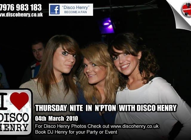 Nostalgic pictures from a night out at Roadmender