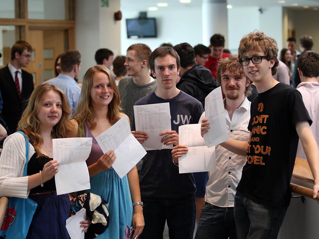 2012 - Northampton School For Boys A Level results.