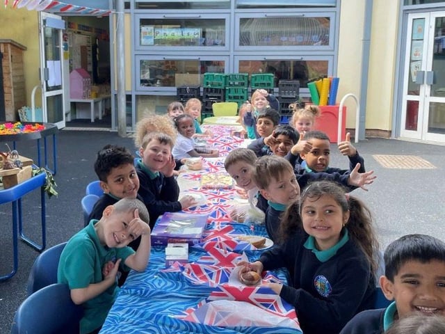 Pupils at Castle Academy enjoyed ‘street parties’ as part of their celebrations for the King’s Coronation.