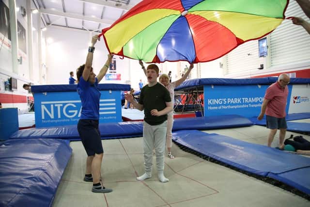 Northamptonshire Trampoline Gymnastics Academy have been selected to share their story as part of British Gymnastics' Find Your Amazing campaign