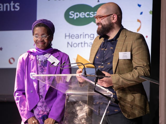 Northampton Specsavers Hearcare sponsored the Happy and Healthy Communities Award, which was awarded to Headway East Northants.
