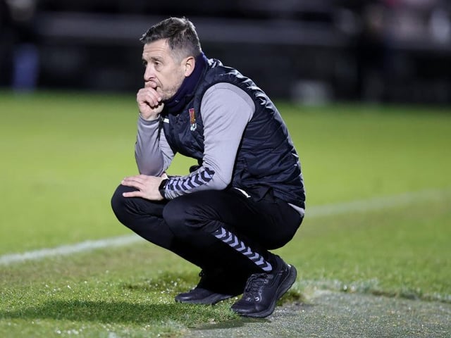 Brady could play 4-3-3 instead, in which case the starting XI might be: Burge; Odimayo, Sherring, Guthrie, Koiki; McWilliams, Sowerby, Leonard; Pinnock, Hoskins, Simpson