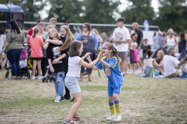 The huge park party at the Kingsthorpe Recreation Ground on Saturday, August 20 marked 30 years of the Kingsthorpe Jets Youth Football Club.
