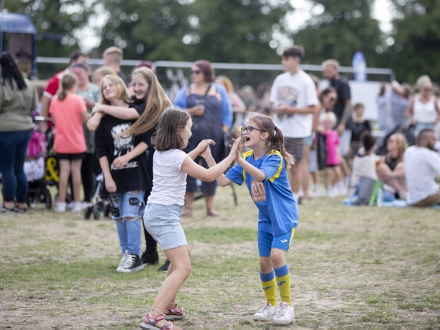 The huge park party at the Kingsthorpe Recreation Ground on Saturday, August 20 marked 30 years of the Kingsthorpe Jets Youth Football Club.