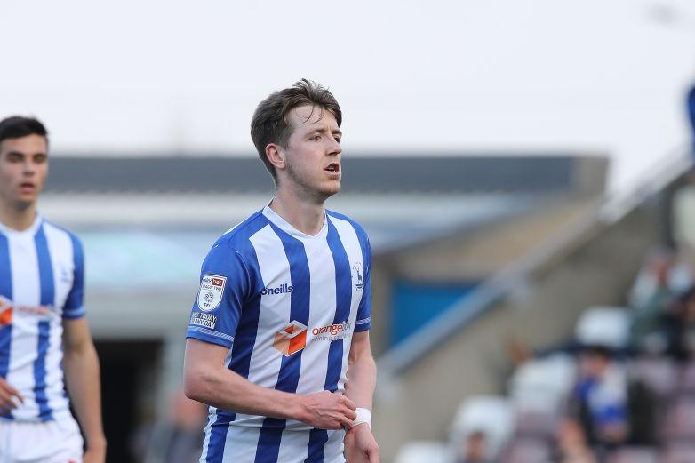 Hartlepool United's Tom Crawford has six bookings in 11 games so far this season.