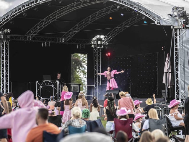 Families enjoyed music, activities, food and more at the three day event in Abington Park.