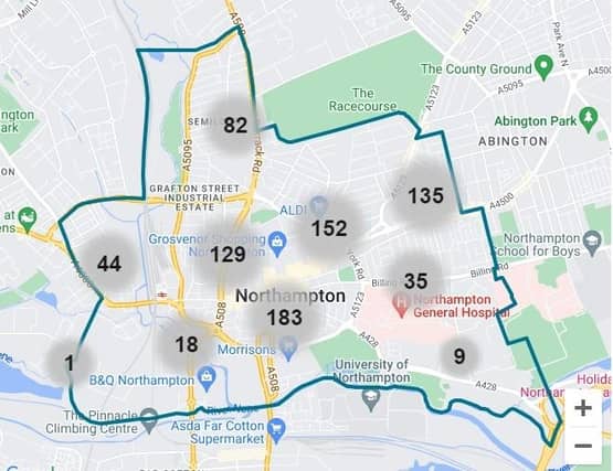 June crime map