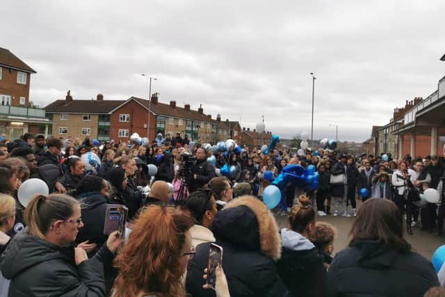 Hundreds of people paid their respects and listened to the powerful messages against knife crime