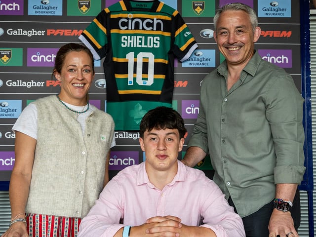 Another son of a former Saint, Hugh Shields follows his father Paul’s footsteps into the squad, though not positionally – with Shields junior opting to stay out of the pack and don a No. 10 shirt. The NSB schoolboy featured for Northampton’s Under-18s as a 16-year-old, helping the side to the Academy League title in 2025. And though injury curtailed his contributions for the majority of this term, has been meticulous in his recovery and impressed Saints’ coaches upon his return. “Hugh is the most diligent player that I have ever coached, he’s an out-and-out professional,” Reed said of the young fly-half. “He’s shown a great amount of physical resilience through his injury to get himself back fitter and stronger. Hugh maximises his physical potential even though he’s not the biggest player on the pitch. And he’s a player who wants to get better every day and doesn’t waste a single moment in doing that.”