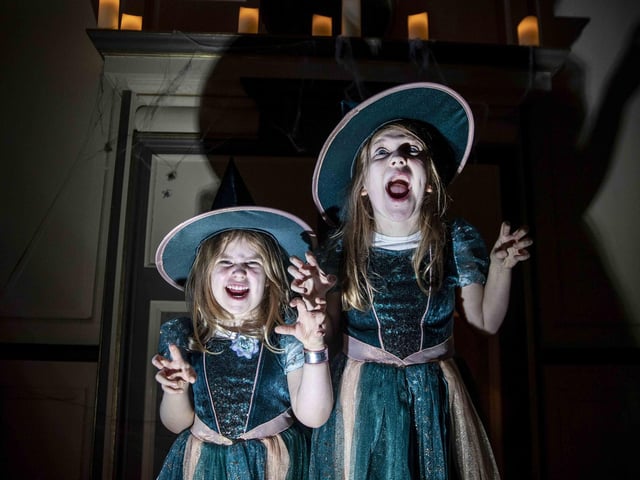 The abbey hosted a Witches' Spooktacular on Saturday (October 28) and will host the same event on Tuesday (October 31).