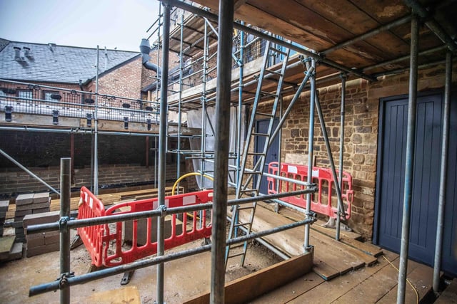 Here's how the historic Grade II Listed pub is looking so far during £3.5 million refurbishment works