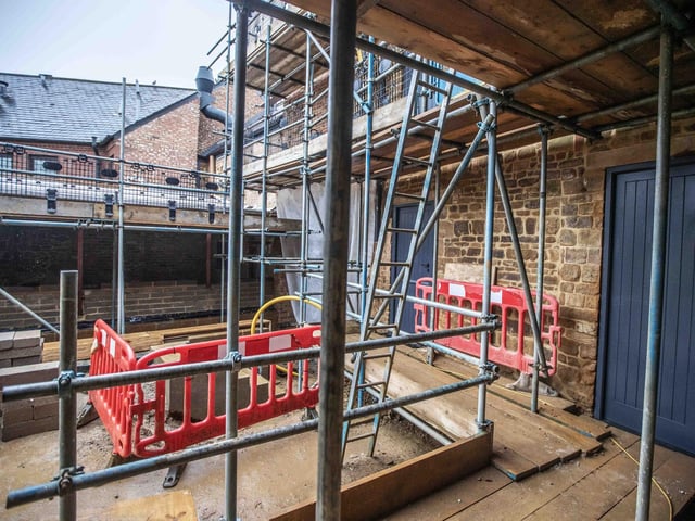 Here's how the historic Grade II Listed pub is looking so far during £3.5 million refurbishment works