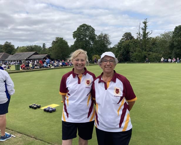 Carol Callinan and Jackie Harrington