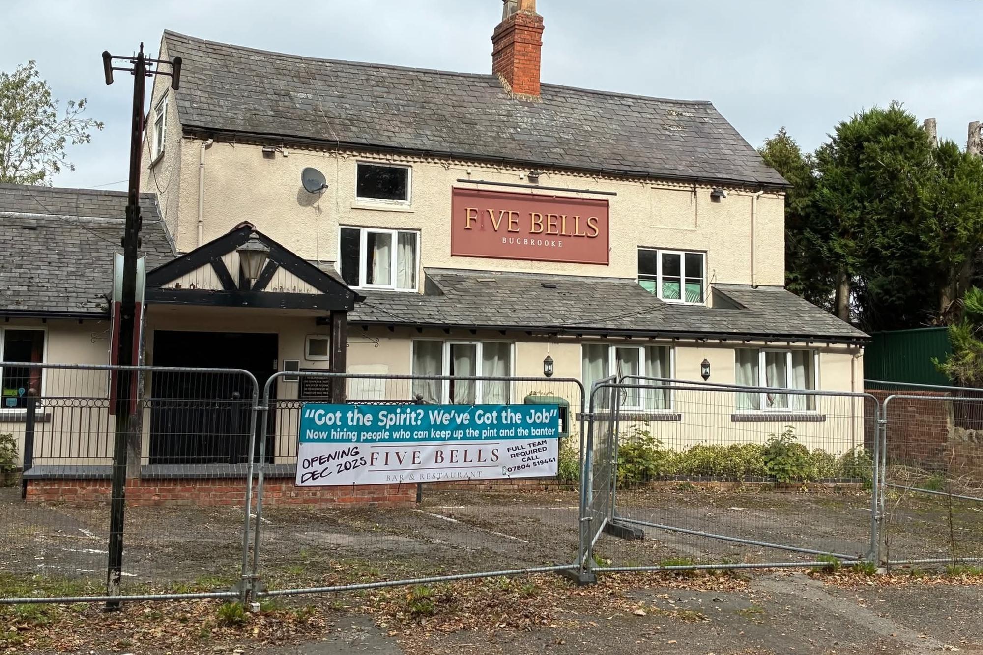 Long-closed village pub near Northampton set to reopen this Christmas