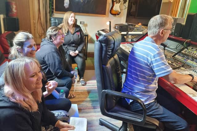 Recording at Fit Dog Studio Northampton