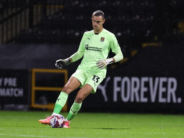 Not the busiest night of he'll ever have, although the one save he did make was a good one when reacting smartly to tip Gill's low shot around the post. Distribution was impressive for the most part... 7.5