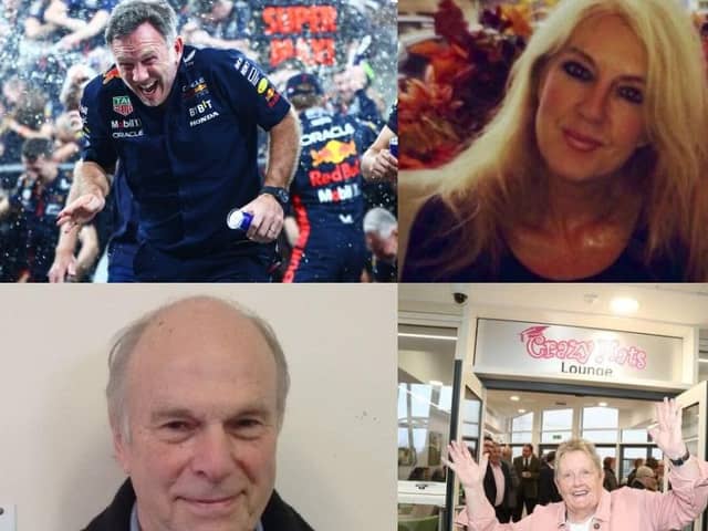 Some of those from West Northamptonshire who have been named in the New Year's Honours List.