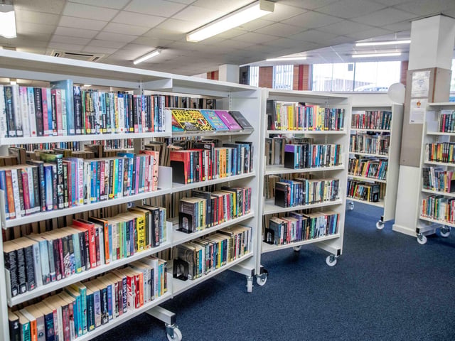 The community library in Welford Road held a grand opening event on Saturday March 29, which more than 1,000 people attended.