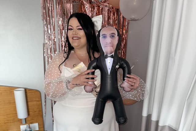 The Bride &amp; Grooms face