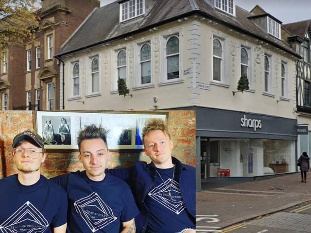The Fitzgerald brothers were planning on opening a new pub at the former Sharps in Market Square