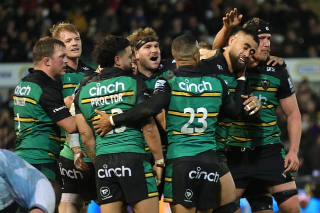 Saints secured a fine win against Harlequins