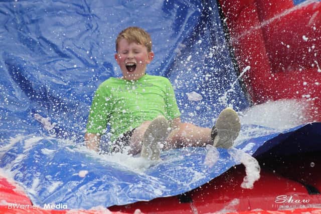 Participant from The Water Dash in 2023