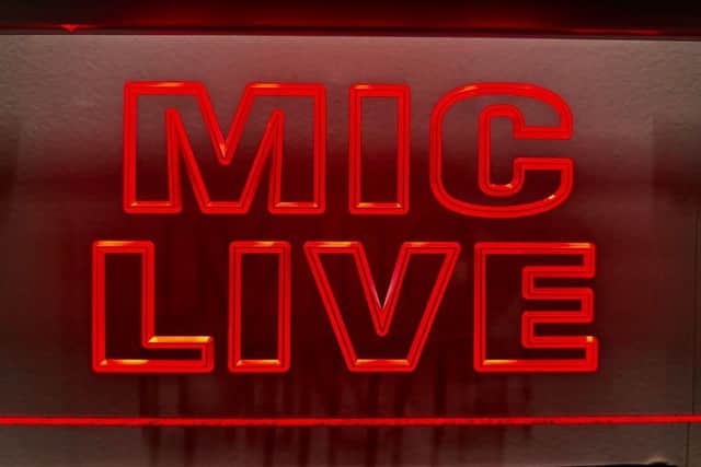 The podcast mic goes live at the University of Northampton